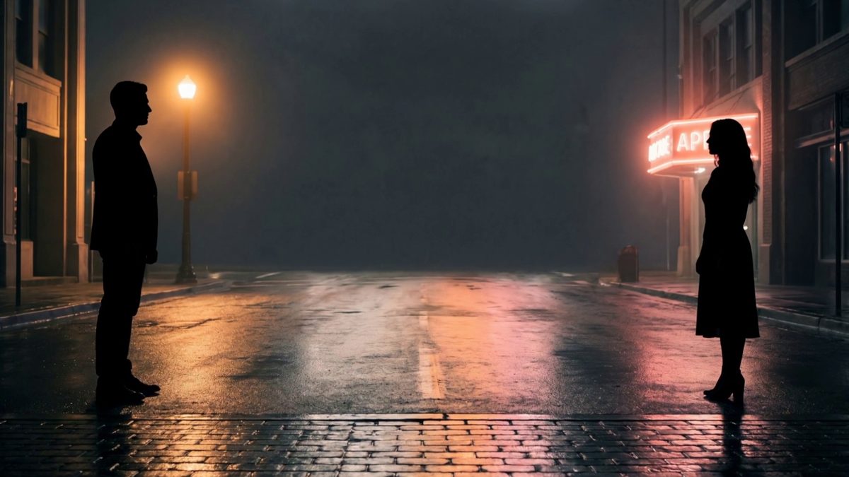 rain street